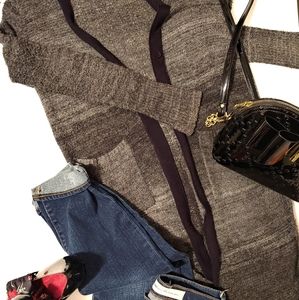 Vera Wang grey duster